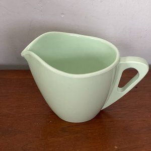 Vintage Prolon Ware Mint Green melamine cream pitcher creamer